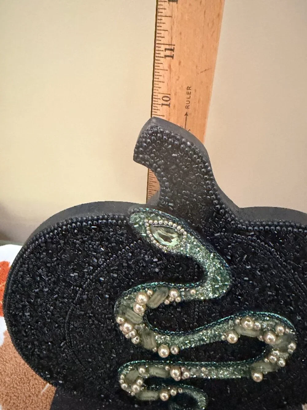 HALLOWEEN TABLE DECOR - Sequined/Glittery pumpkins - YOU CHOOSE YOUR DESIGN